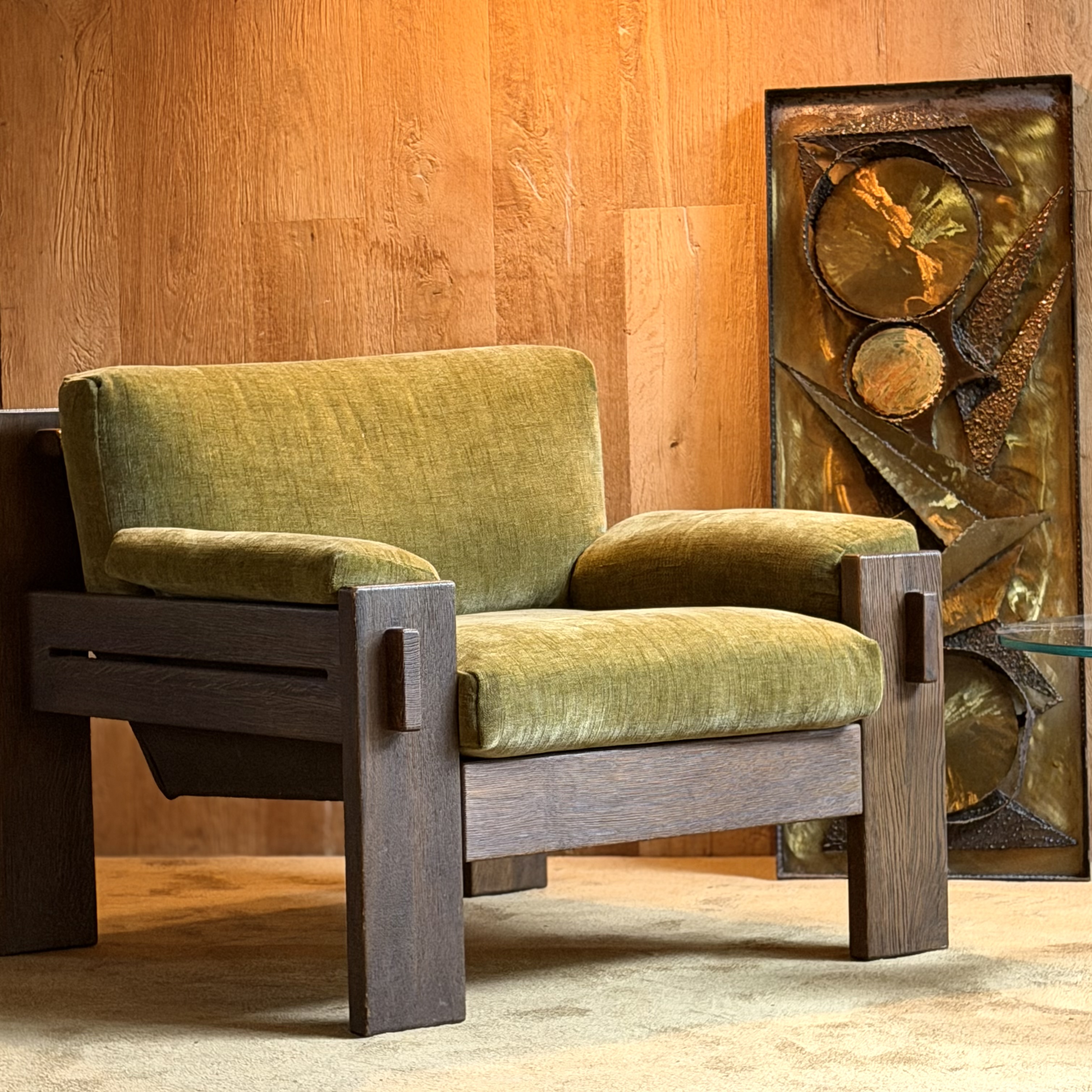 Fauteuil brutaliste - Pièce Unique