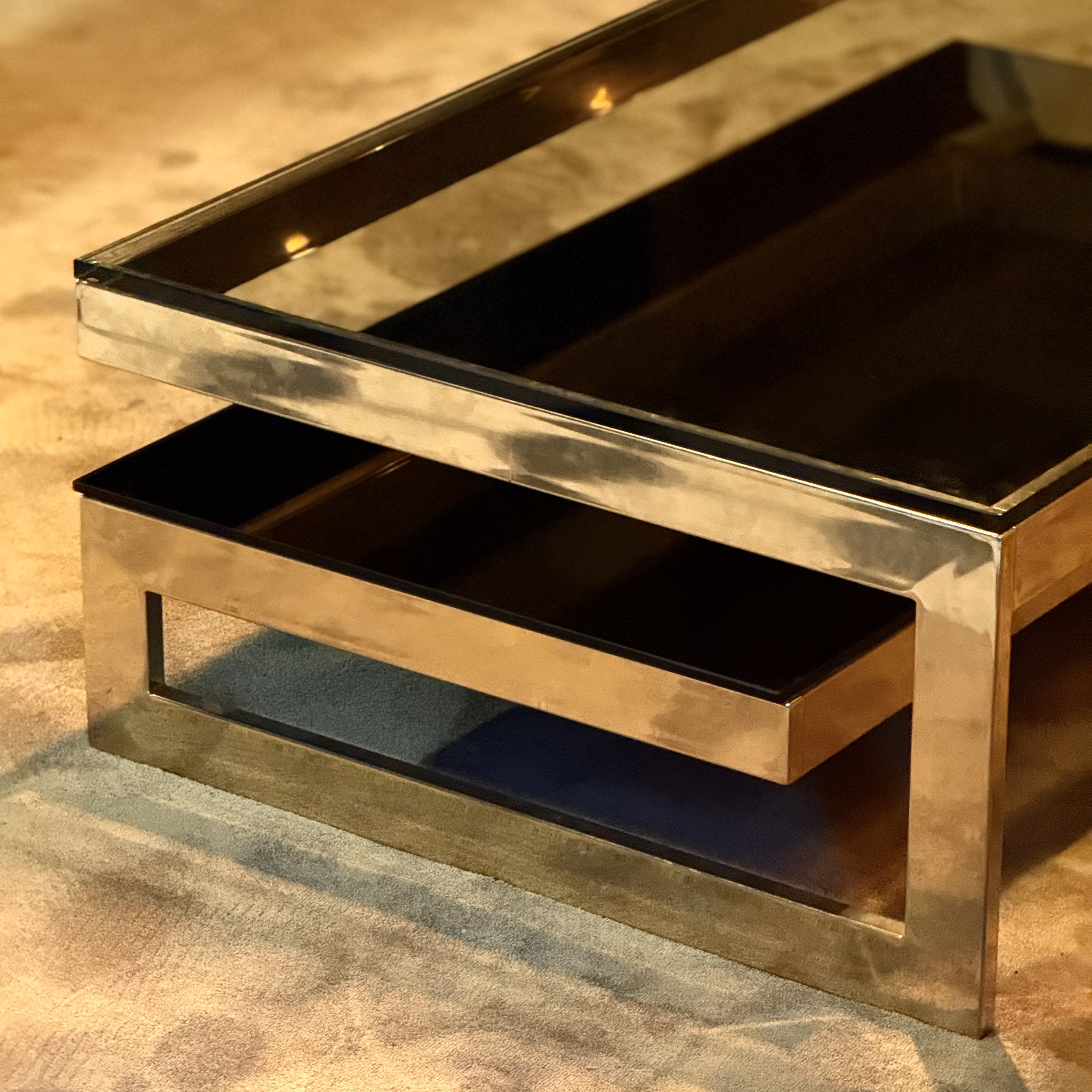 Table basse laiton - Pièce Unique