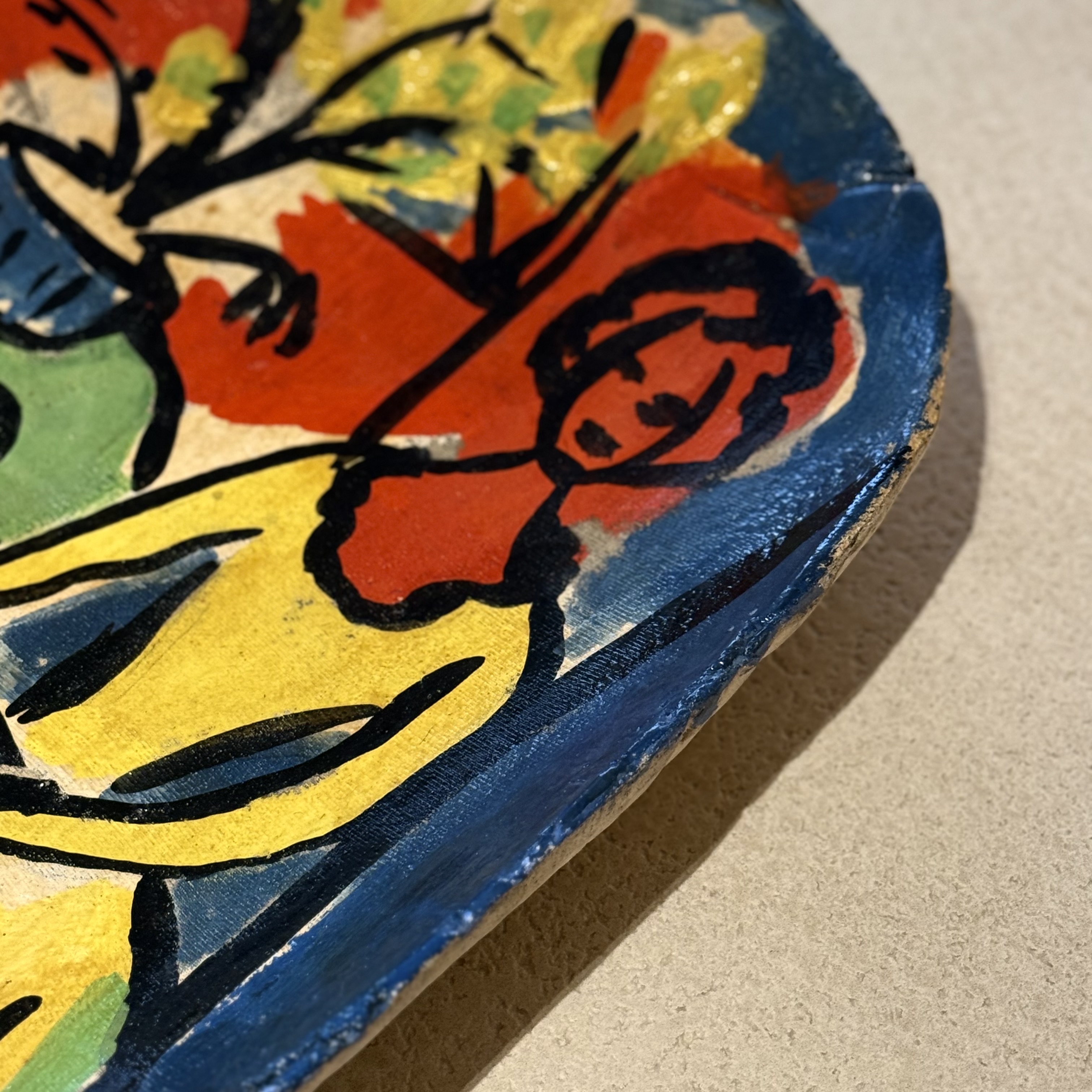 Plat ancien - Pièce Unique