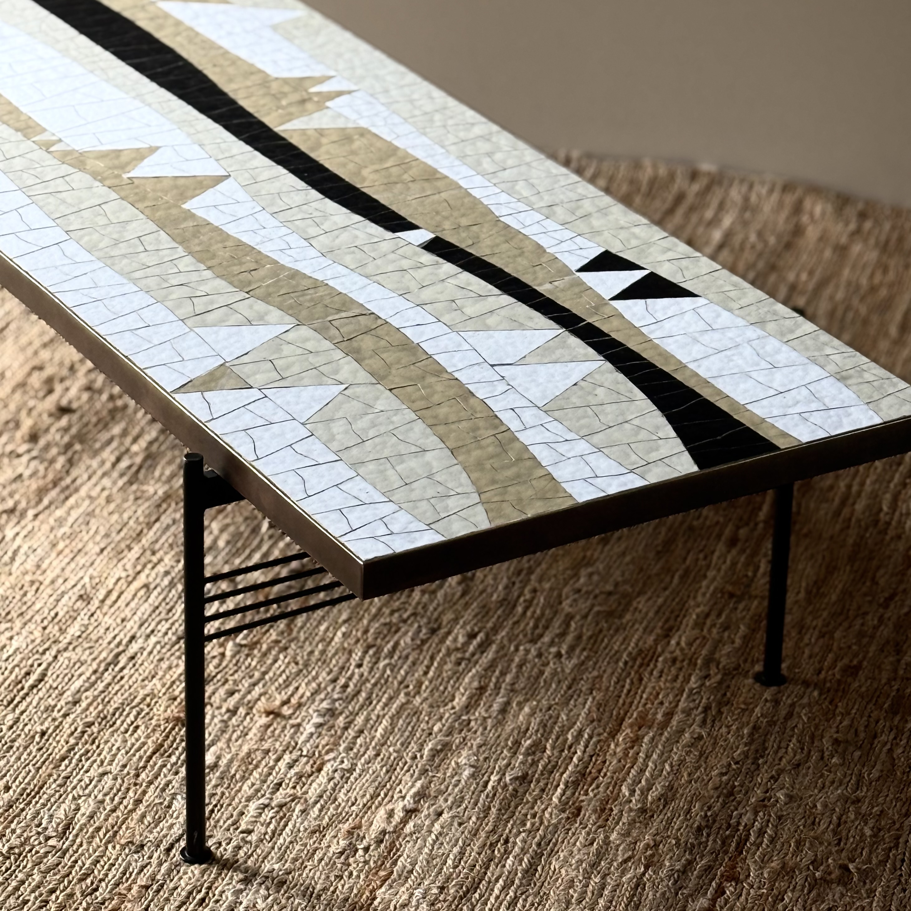 Table basse céramique - Pièce Unique