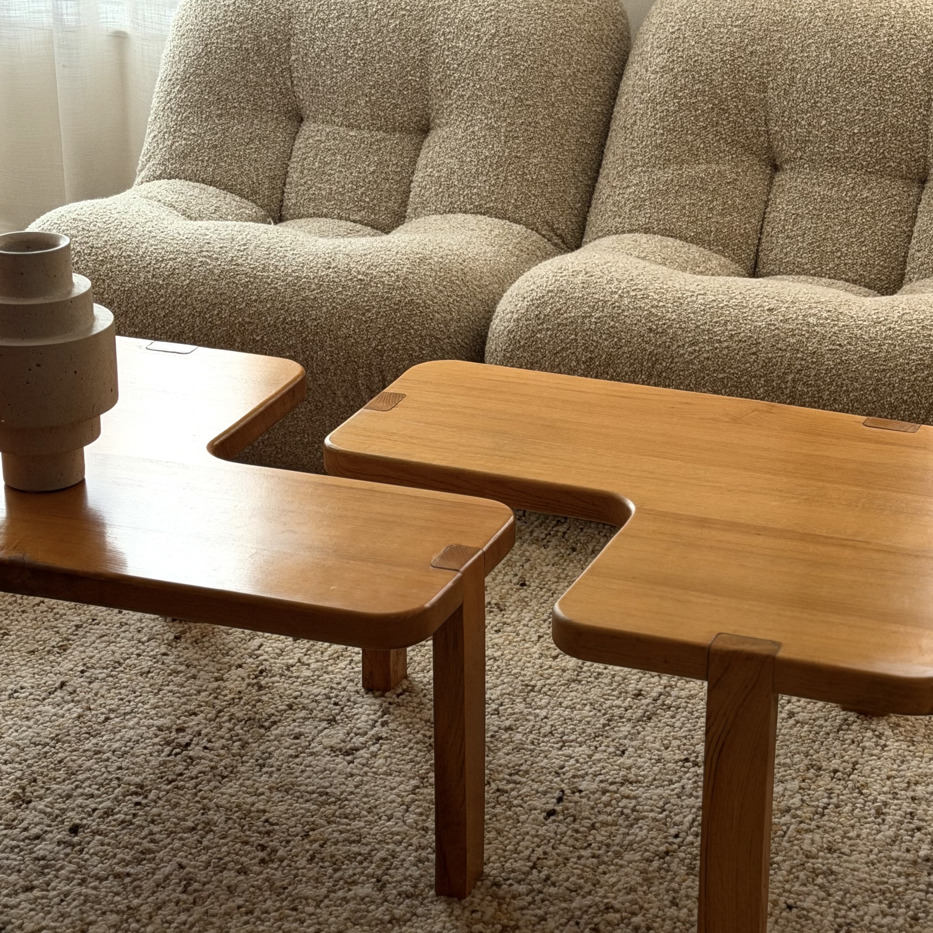 Paire de tables basses - Pièce Unique
