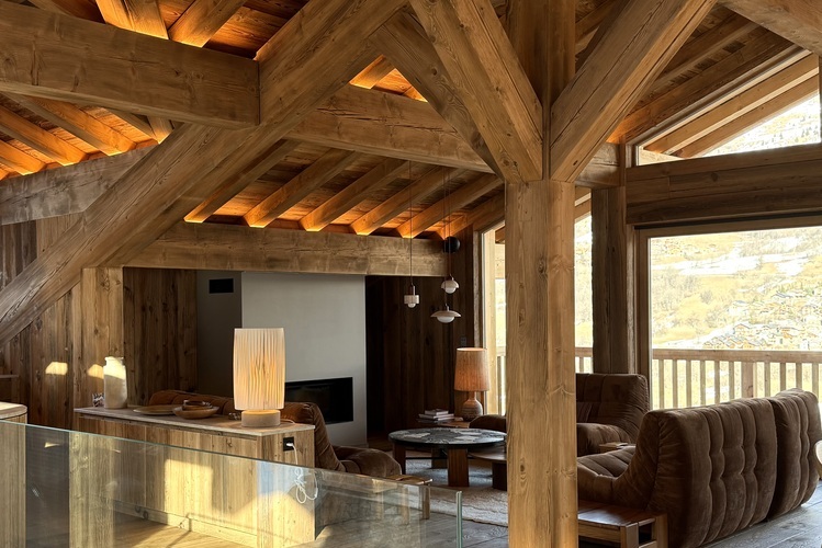 Ameublement chalet à la montagne